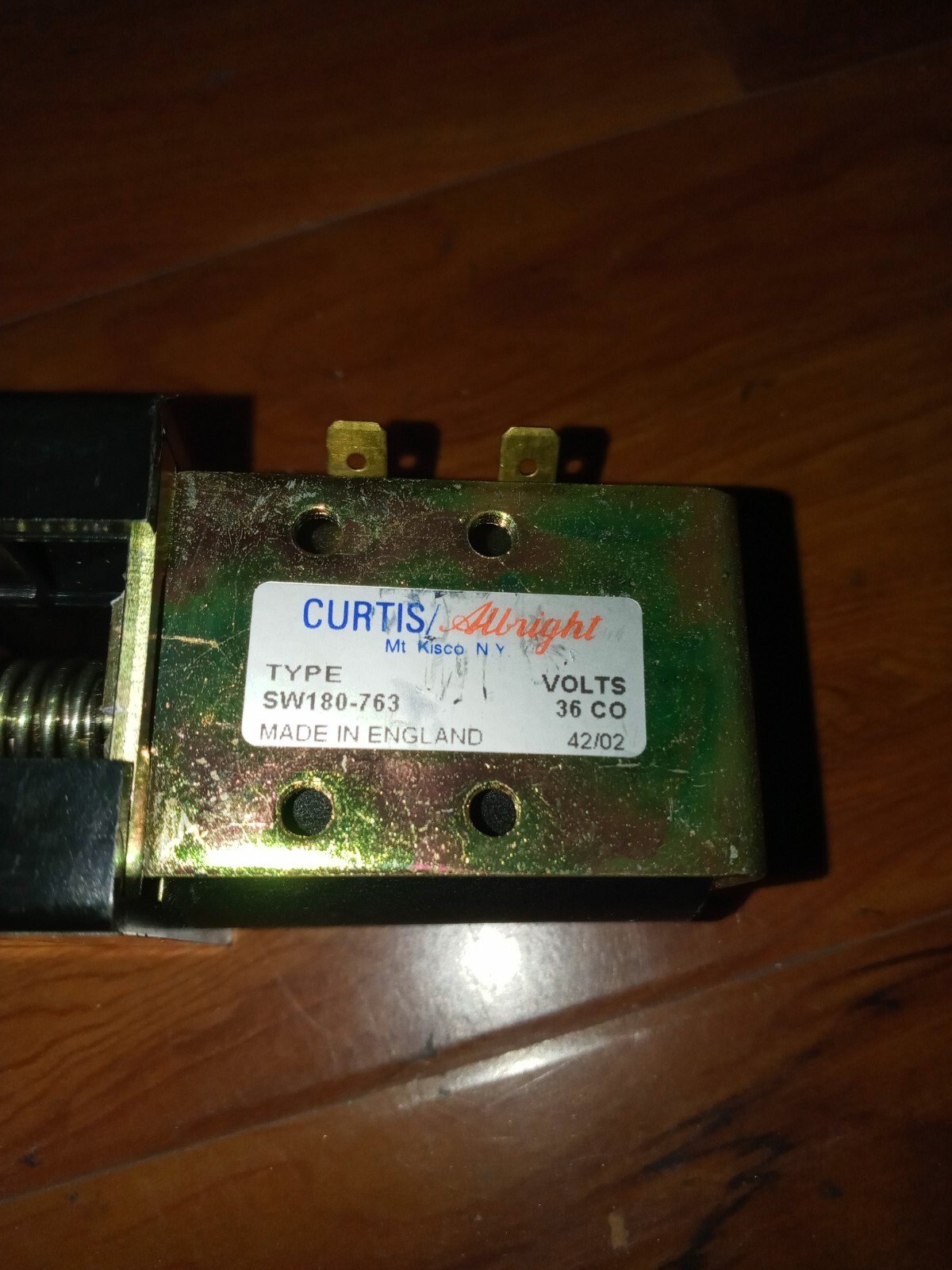 CURTIS/Albright TRANSFORMER SW180-763 36V Made in England