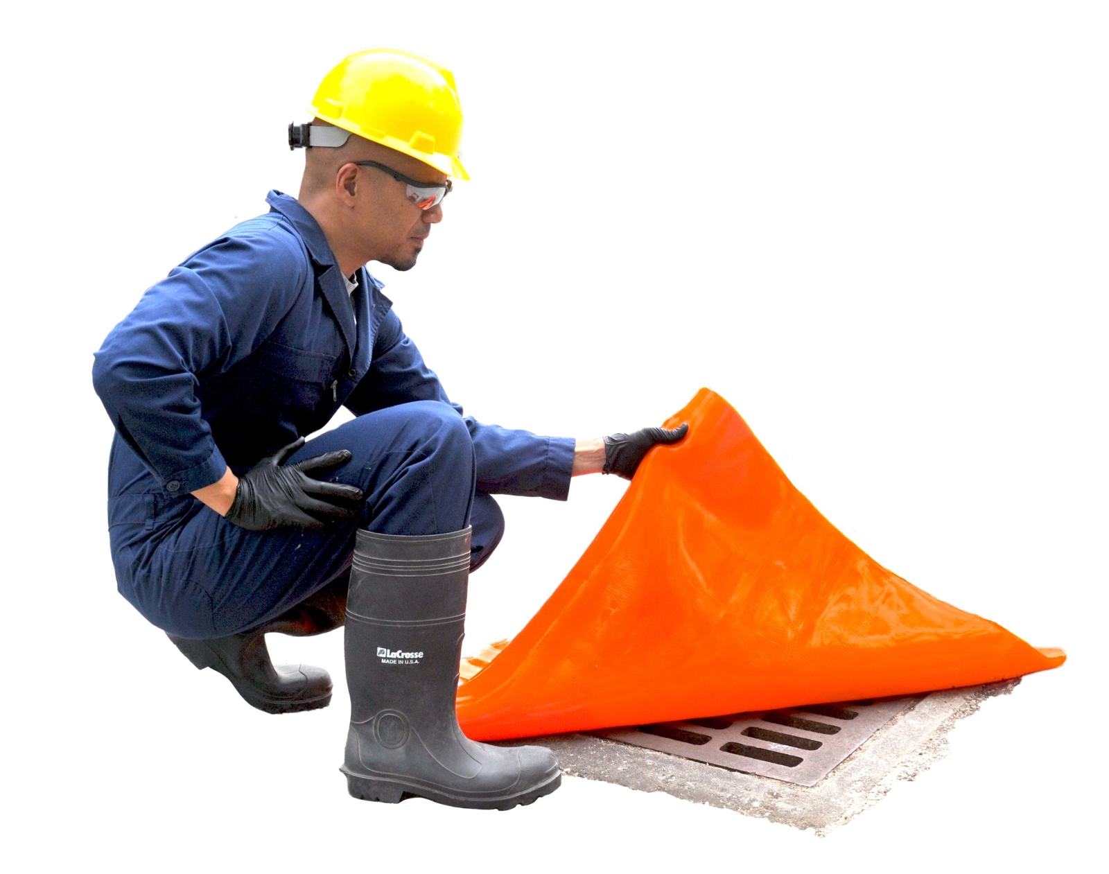 UltraTech Drain Seal 18 in. L Urethane Orange “18” x 18″