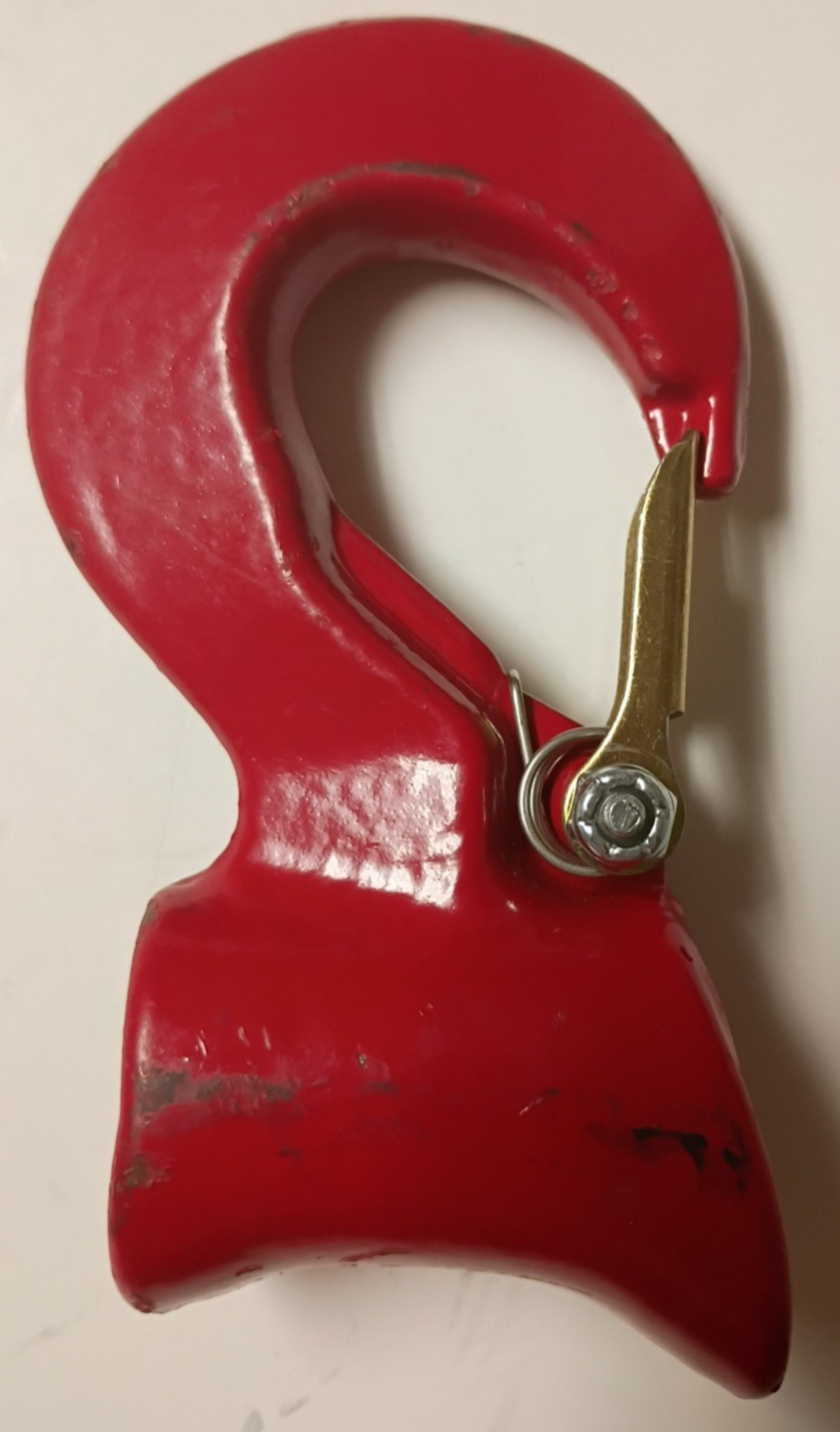 Crosby A-350L Red Sliding Choker Hook For 3/8″ Wire Rope 307-1011802