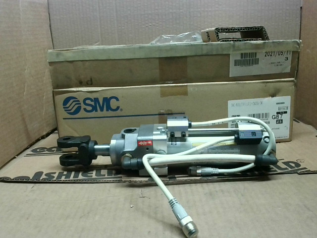 SMC CLK2PB50TF-100Y-F5L-P74SE-XC87 Pneumatic Swing Clamp Cylind-New In Box