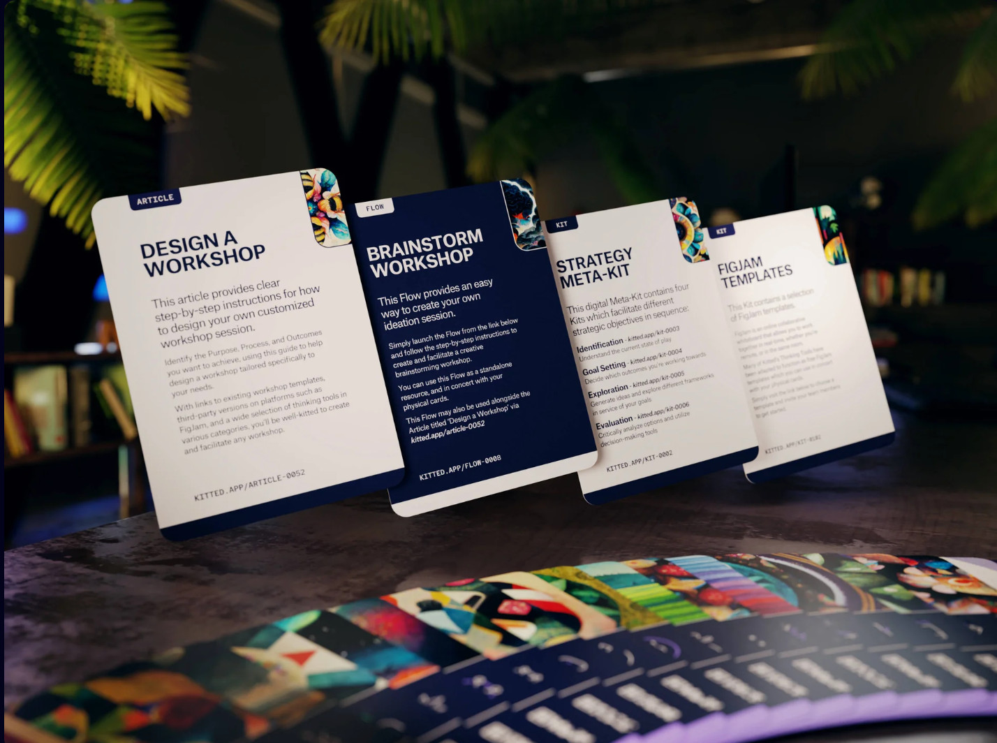 Kitted Professional Development Cards Workshop Thinking Tools – Deck 01