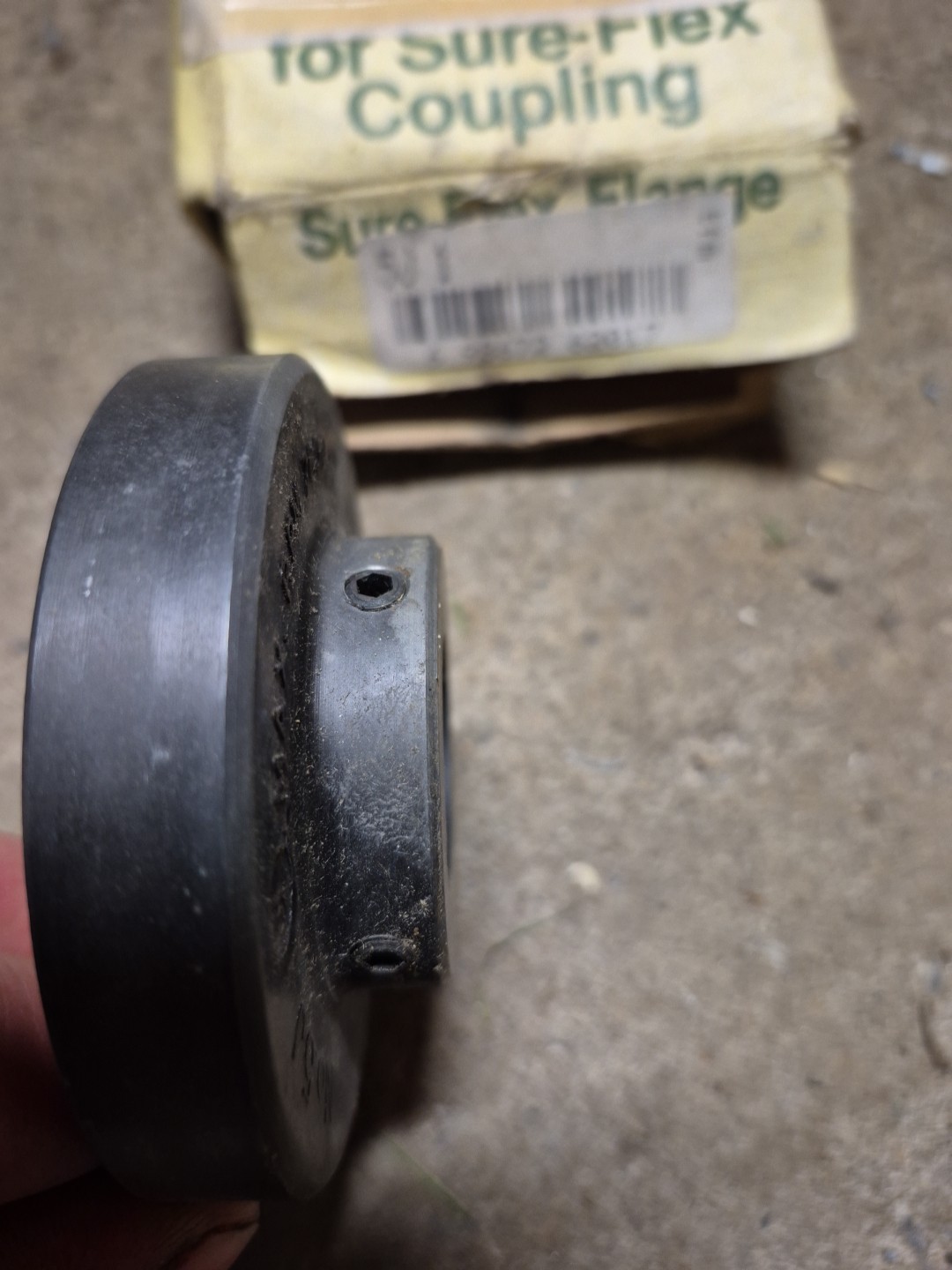 NEW TB Woods 5J1 Sure-Flex Sleeve Coupling Flange 5J Bore 1″ lovejoy coupler