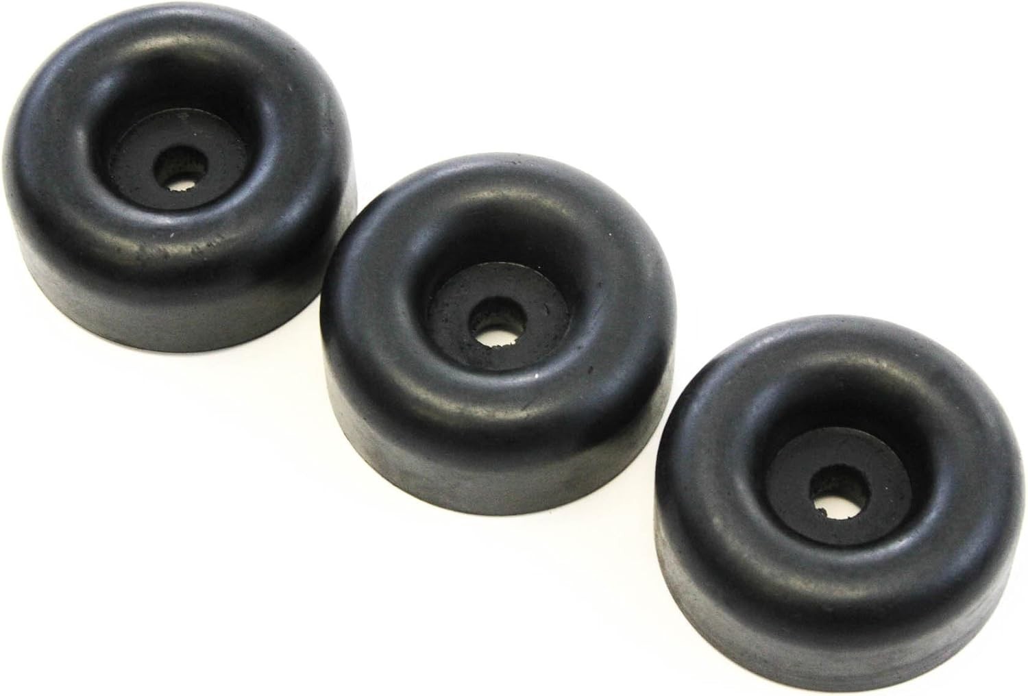 3 Rubber Bumpers for Trailer Compatible with Ramp Door Truck 2.5 Inches Round…