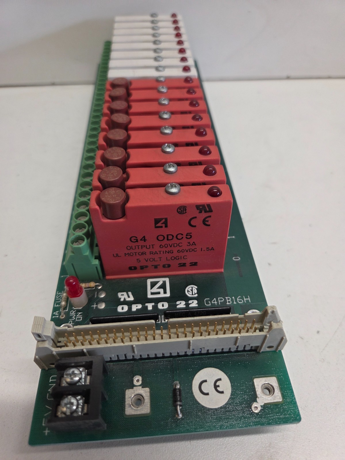 GUARANTEED! OPTO 22 MODULE RACK W/ MODULES G4PB16H
