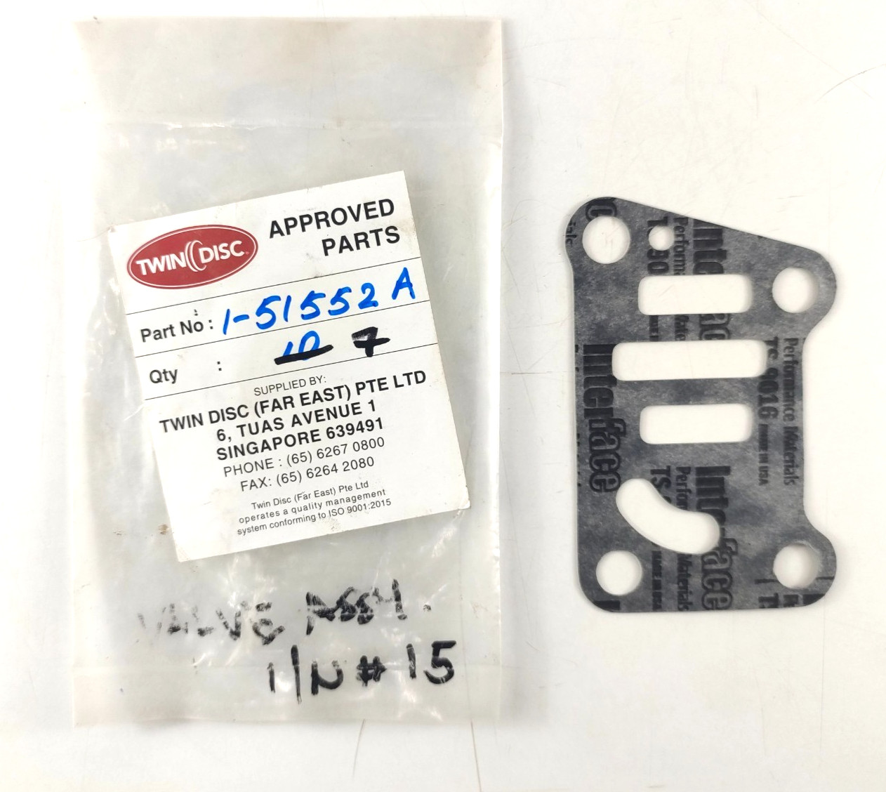 Packing P/N 1-51552-A For Twin Disc ( Pack of 16 )