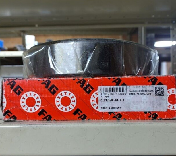 1316-K-M-C3 FAG SELF-ALIGNING BALL BEARING 3.15 in ID