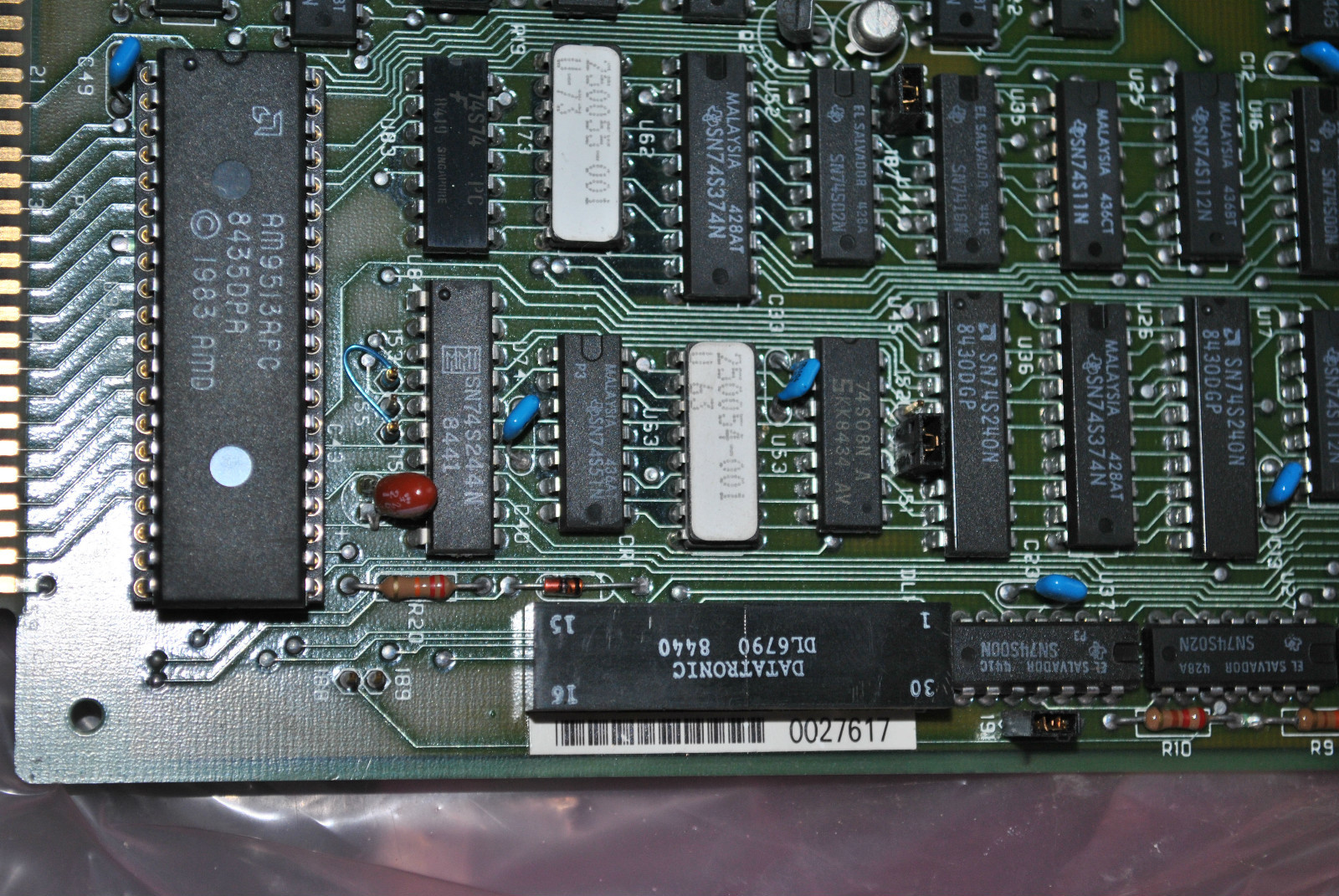 ADVANCED MICRO DEVICES MONOBOARD 96/4116A 009510090 REV B 207685-10 206175-10