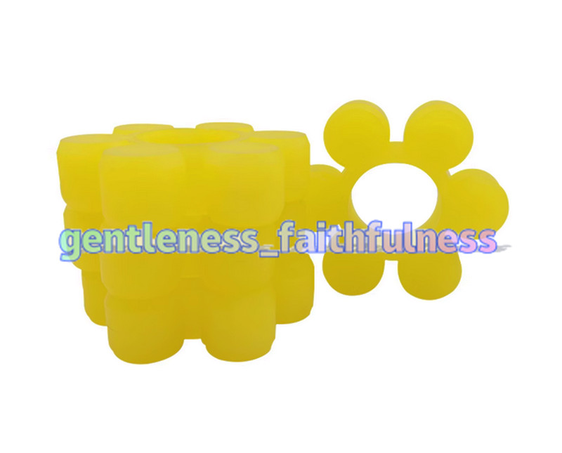 10Pcs Flexible Coupling Element MT2 Coupler Urethane 68x18x18