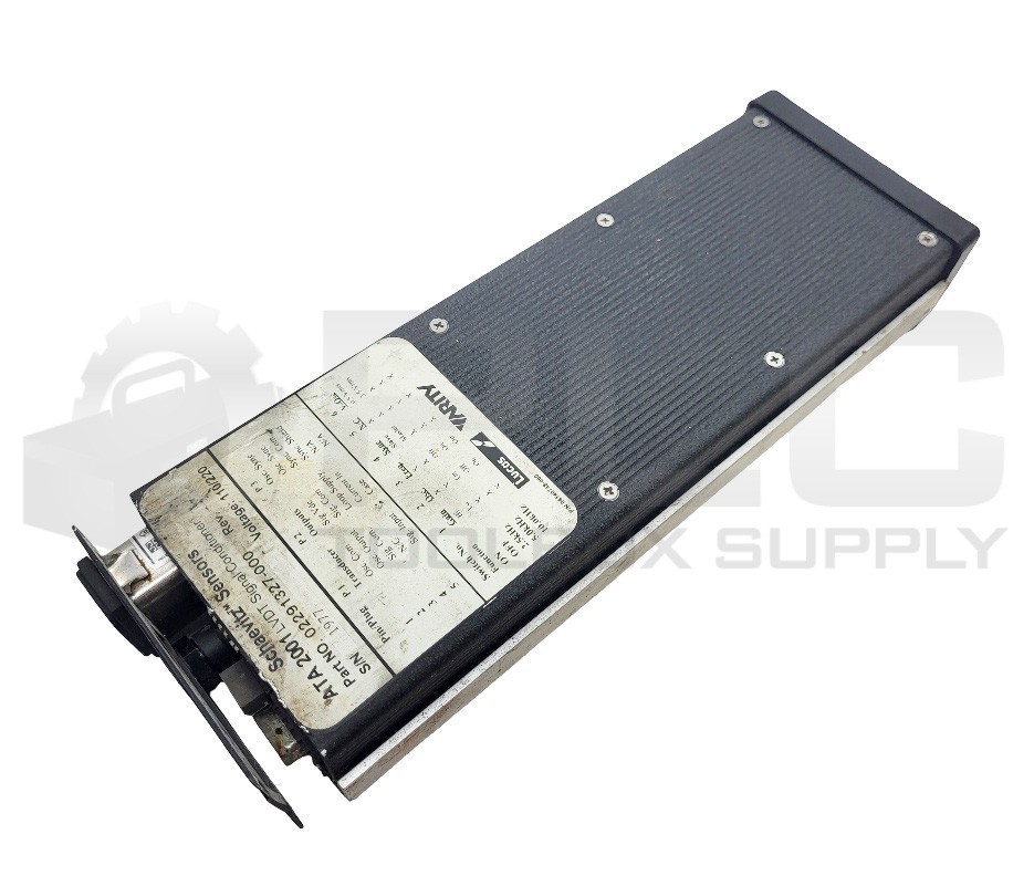 SCHAEVITZ 02291327-000 LVDT SIGNAL CONDITIONER 110-120V ATA2001