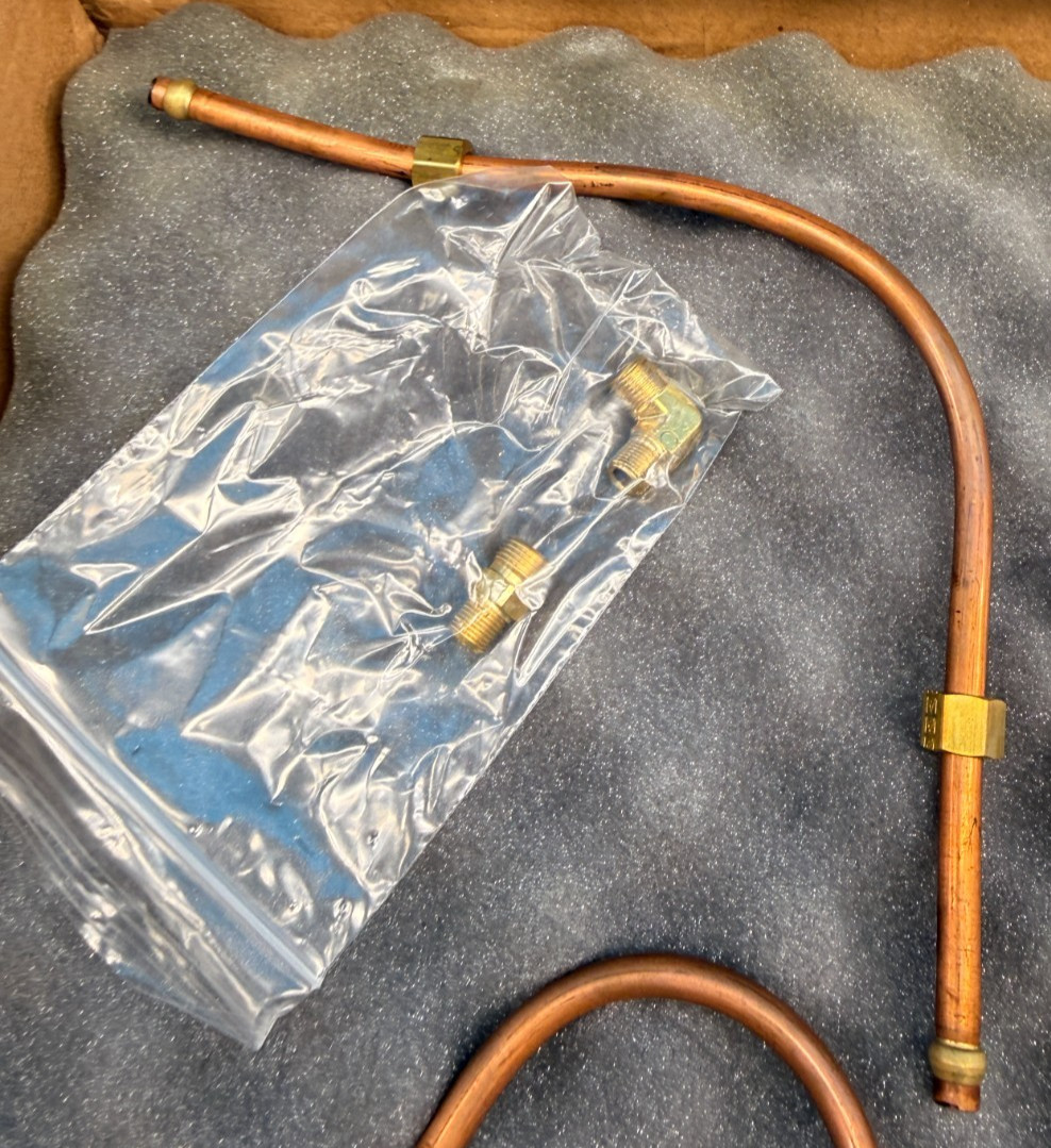 Genuine Emerson Spence 2″ Fit-E-B1H1A1A Type E Main Valve Copper Tubing Kit