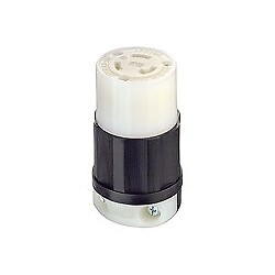 Leviton 2313 20 Amp 125 Volt NEMA L5-20R 2P 3W Locking Connector