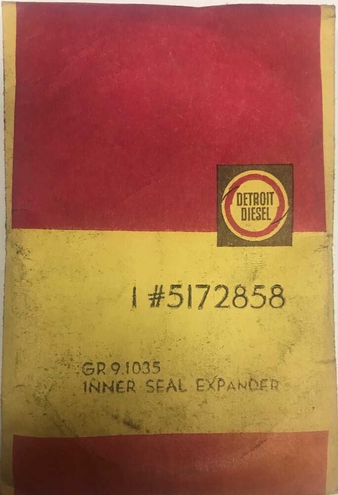 5172858, Detroit Diesel Seal Kit, Forward Expander