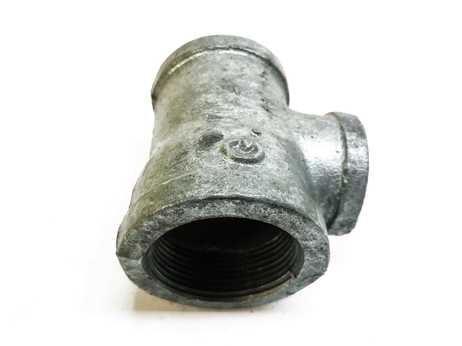 Unbranded Galvanized 1-3/4″ x 1-1/8″ x 1-1/2″ Tee Coupling [Lot of 2] NOS
