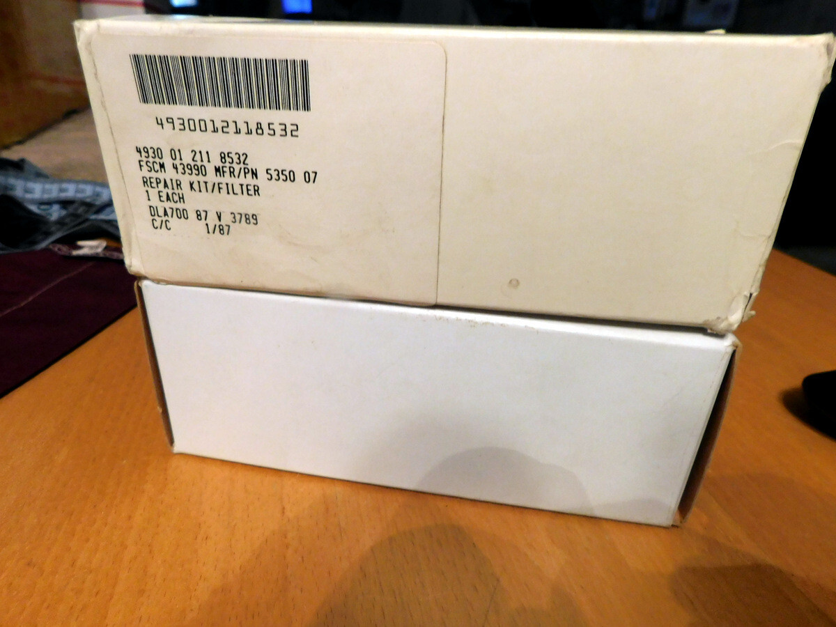 Norgren Filter 5350-03 Filter Kit 535003 GET 2 Repair Filter Kit Lot NIB