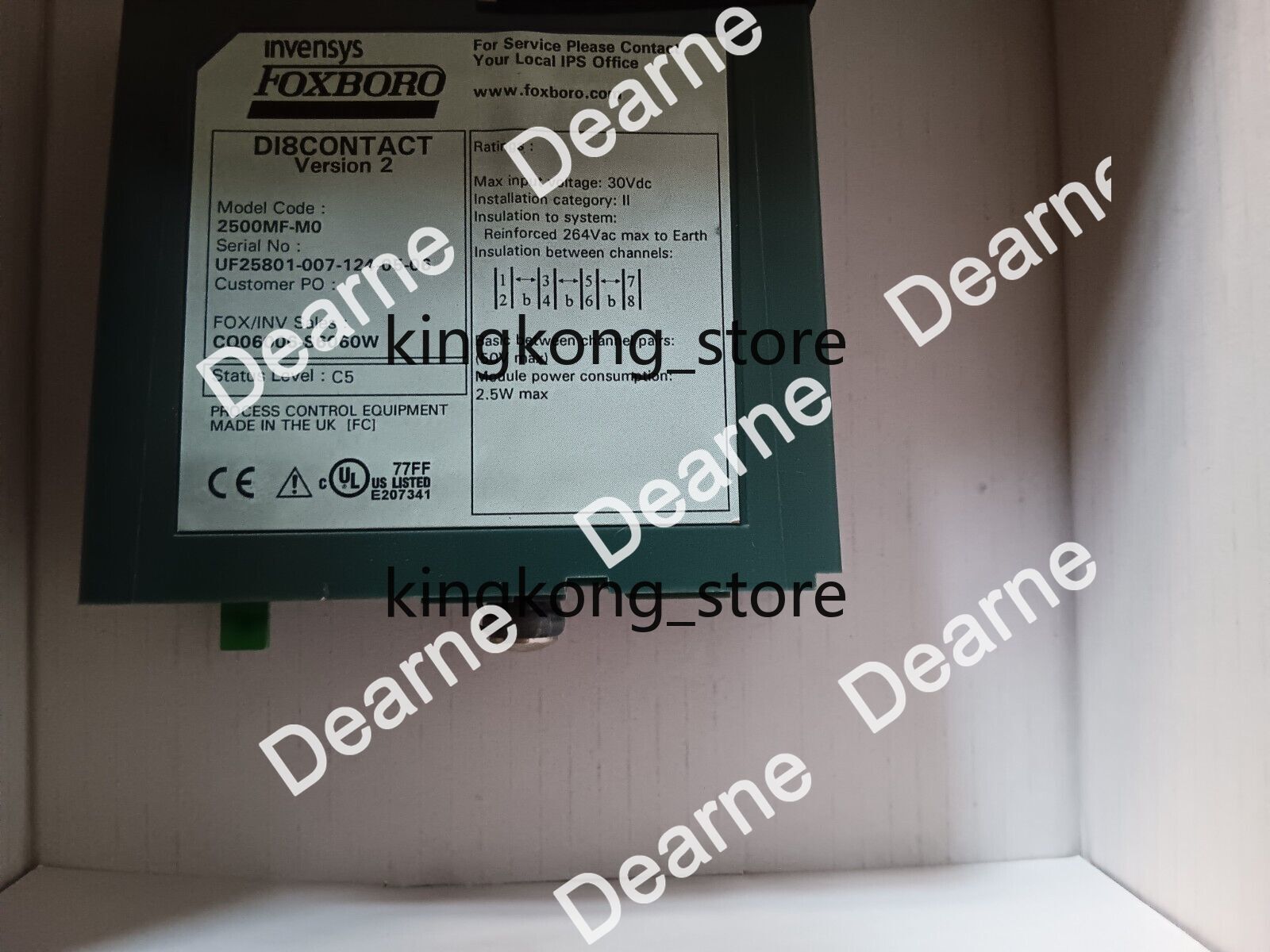 DI8CONTACT VERSION 2 2500MF-M0