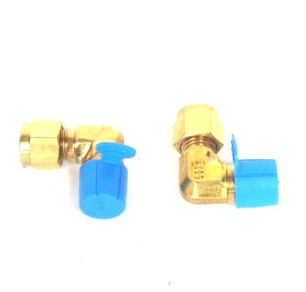 LOT OF 2 NEW SWAGELOK SS-400-2-6 ELBOWS 1/4′ TUBE X 3/8″ NPT, SS40026