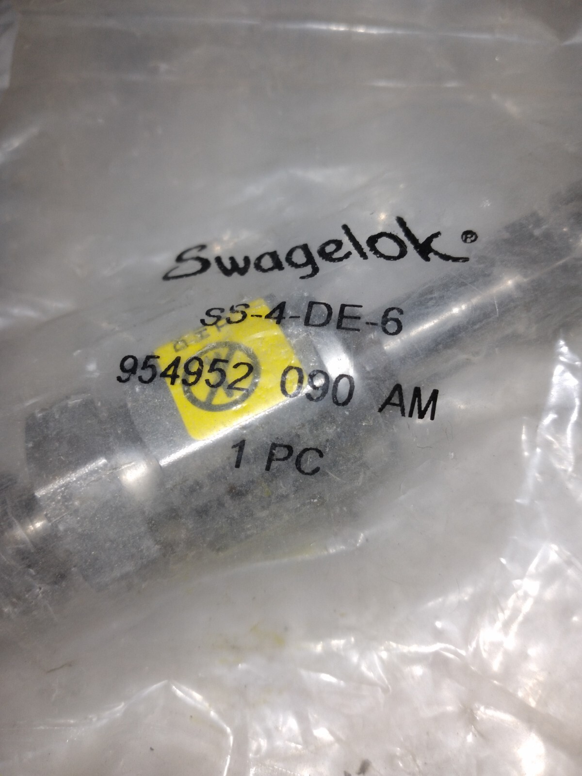 SWAGELOK SS-4-DE-6