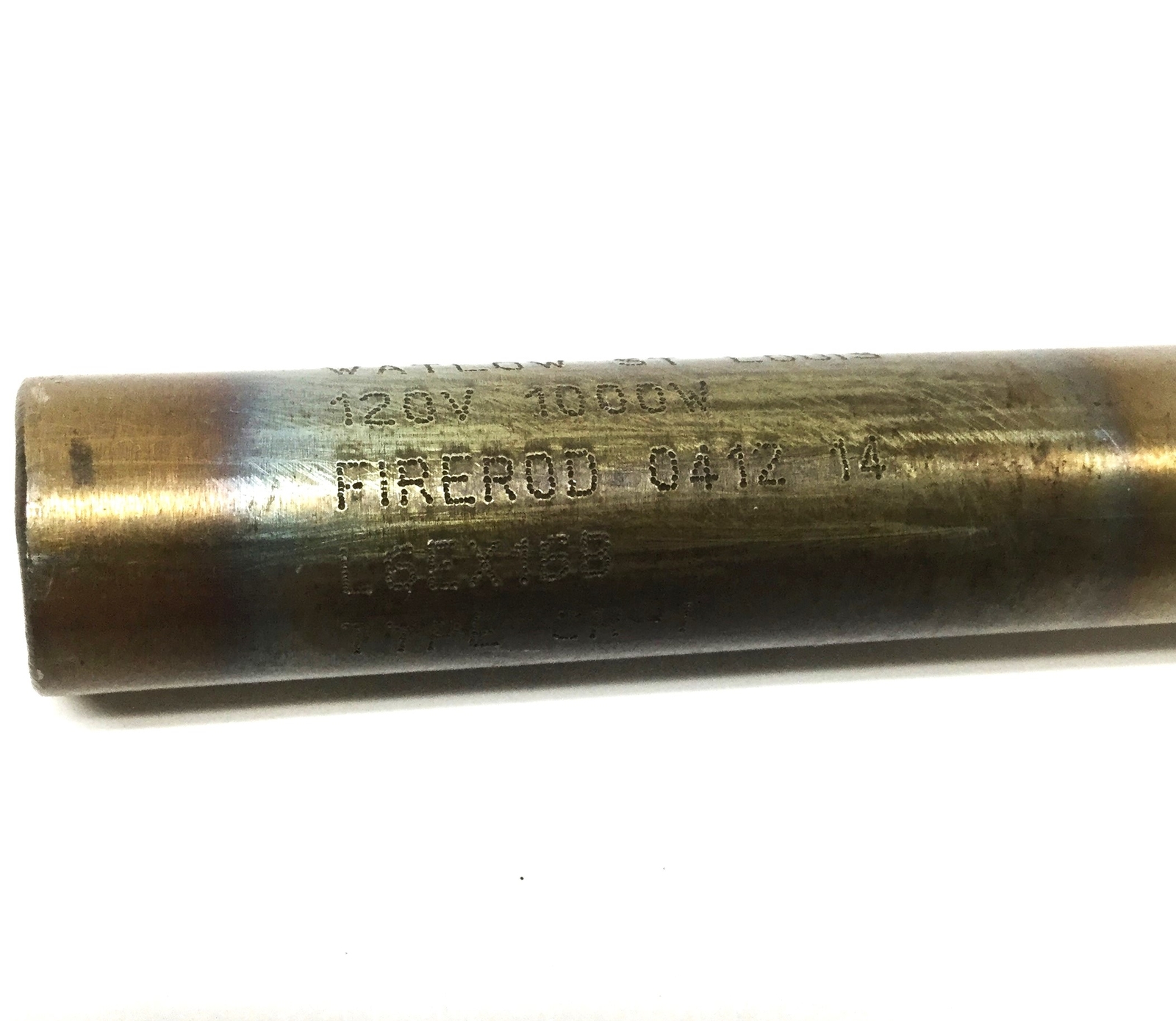 Watlow L6EX16B Firerod Cartridge Immersion Heater 1000W 120V, Ø5/8″ x 6.25″ L