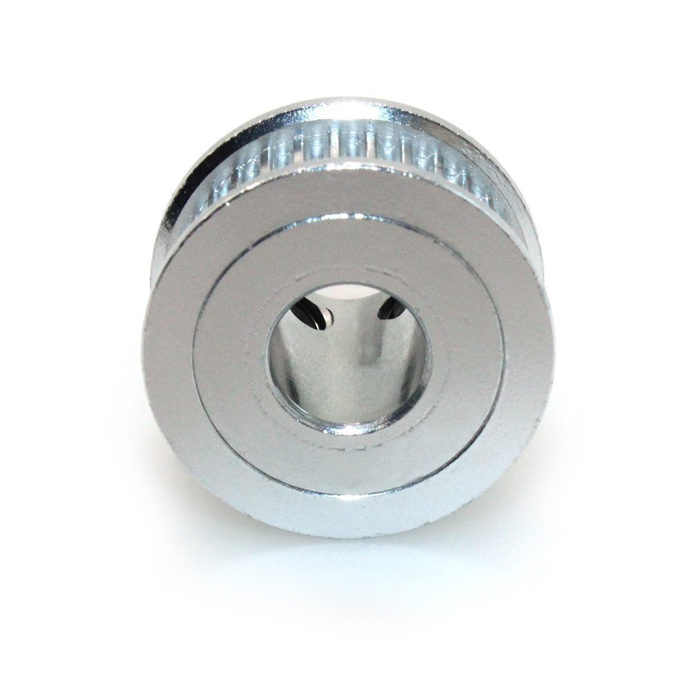 Aluminum Alloy 24 Teeth 6mm Bore Screwed Timing Pulley HTD-3M-15mm