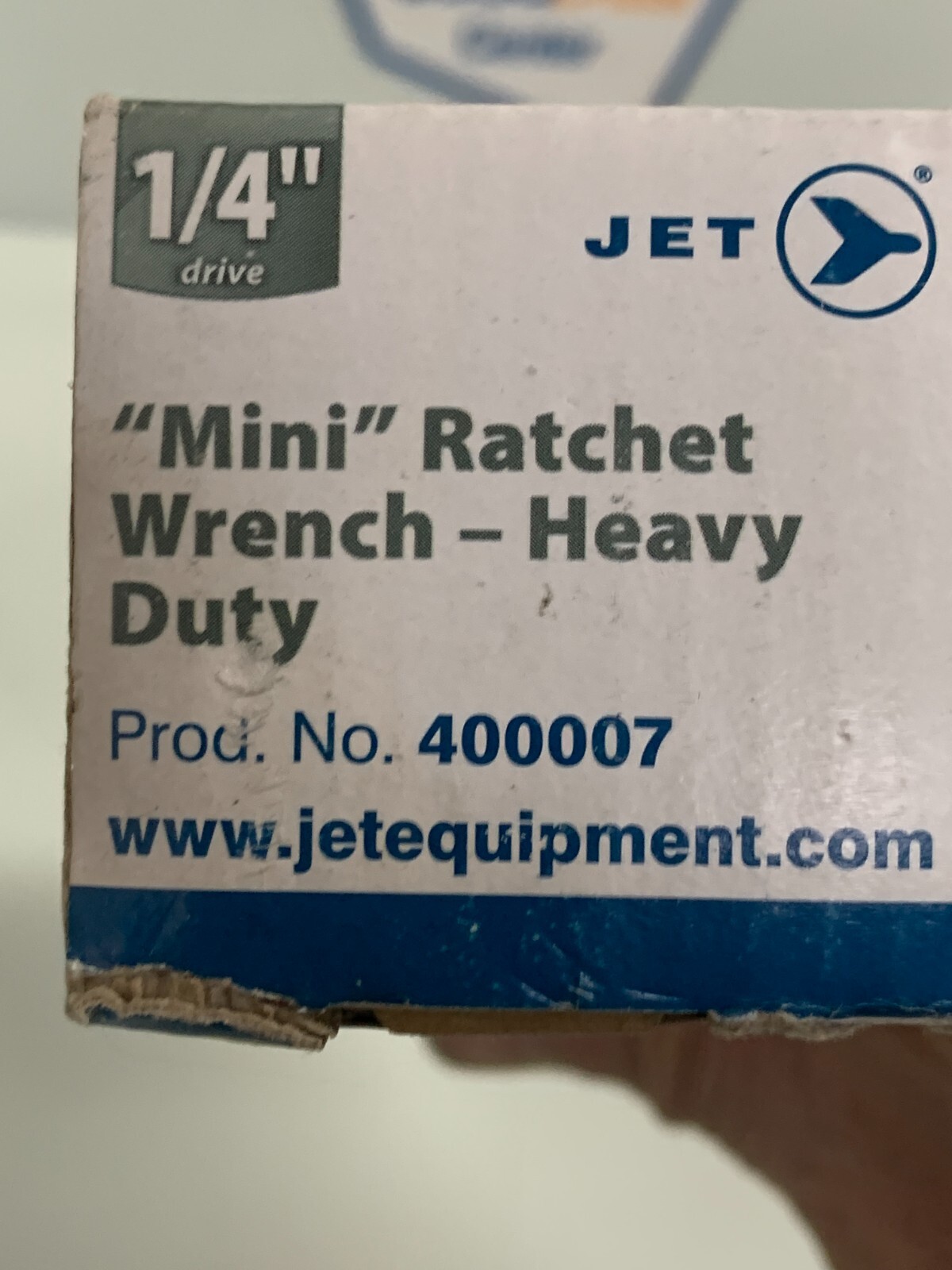 JET Mini Pneumatic Heavy Duty Ratchet 1/4” #400007