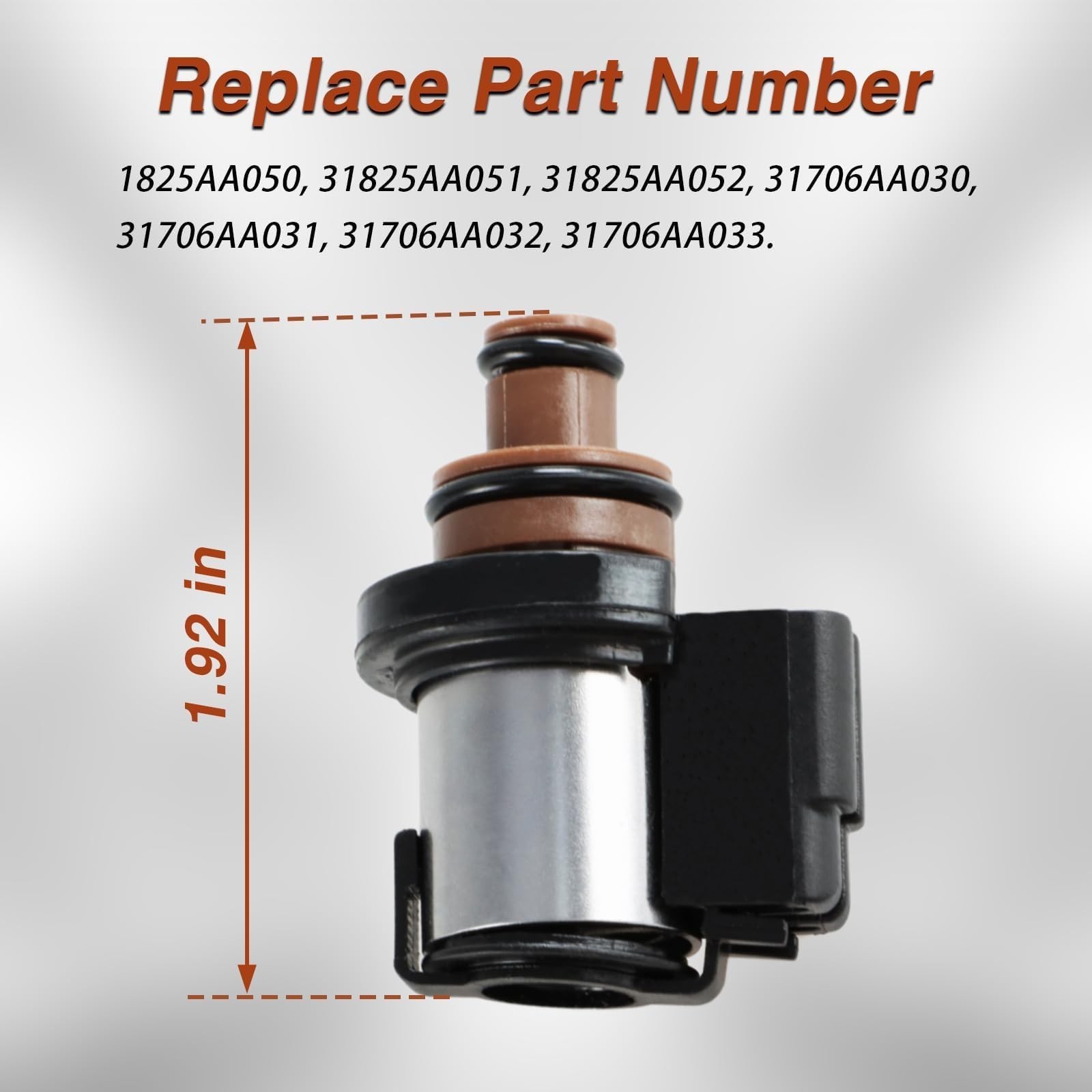 Torque Converter Lock-Up Solenoid (12-13Ω) Compatible with Subaru Legacy Ou