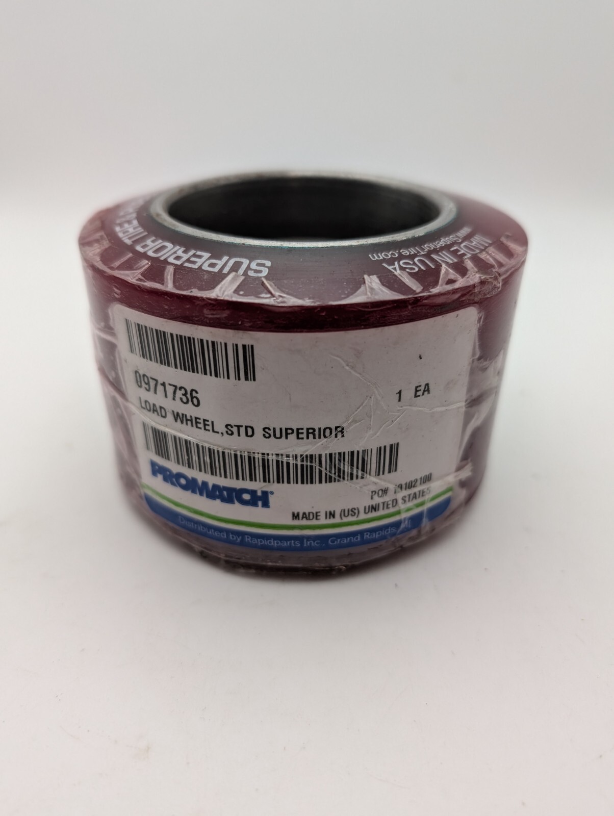 Rapid Parts 0971803 Forklift Load Wheel Ply-STD (Unused, Storage Wear)