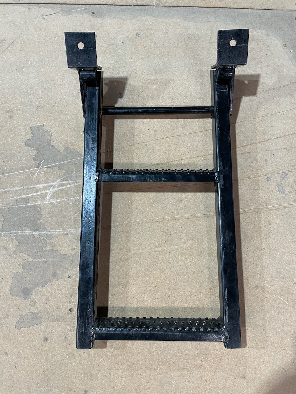 Buyers Products Truck Trailer Accessories 27″ H x 14″ W Black Steel Truck Steps