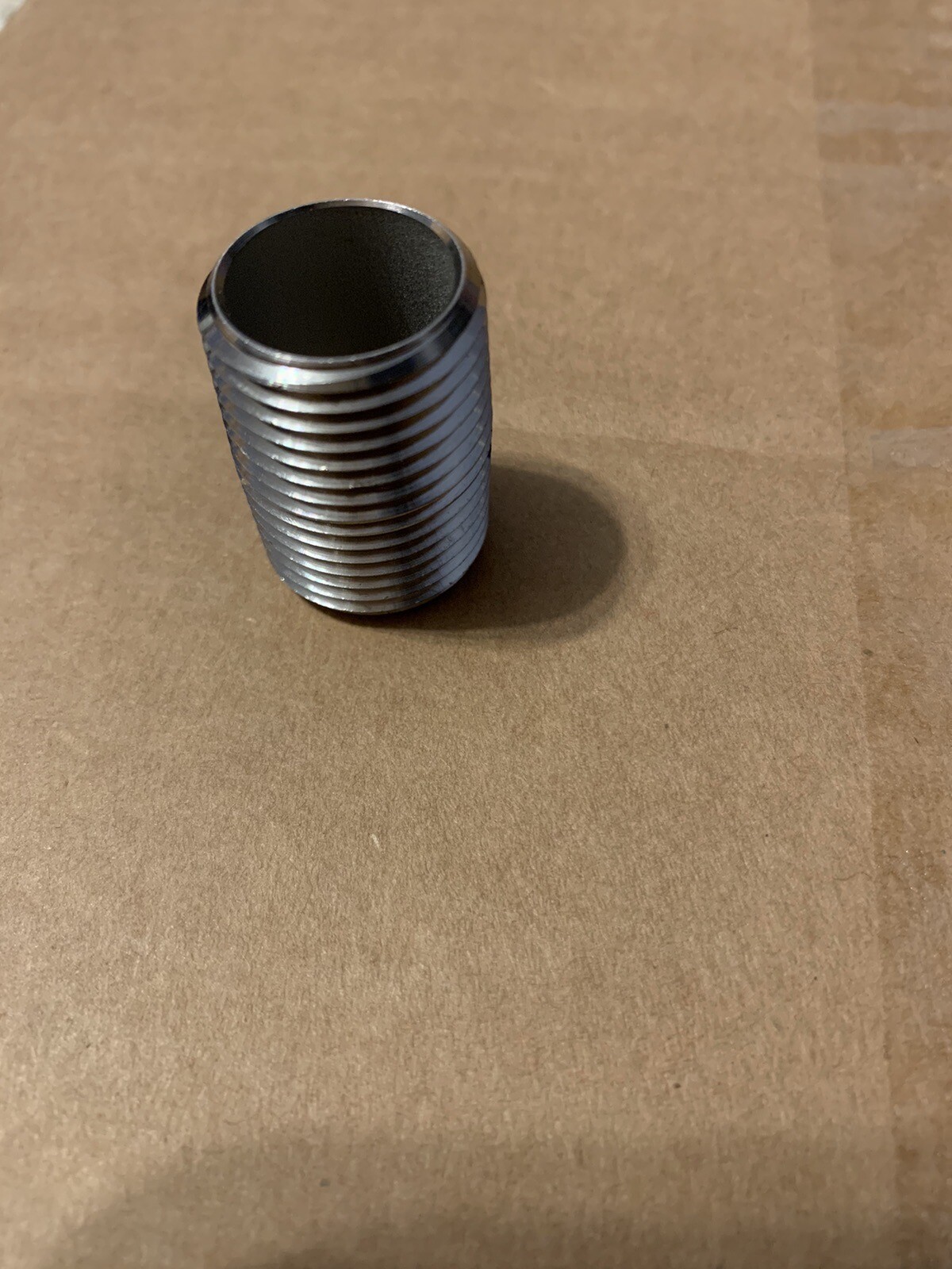 MCMASTER-CARR Threaded Pipe Nipples 4830K171 (Lot Of 11) 1/2″ x 1-1/8″
