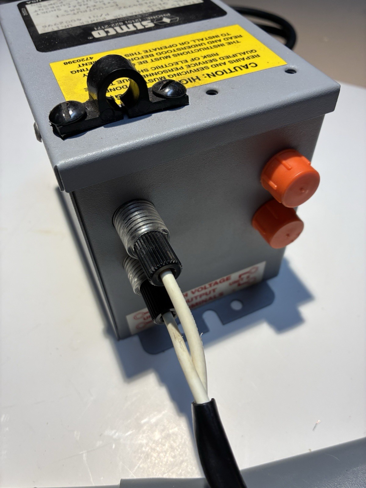 Simco Cobra anti static/neutralizing Blow Off Gun with original power supply