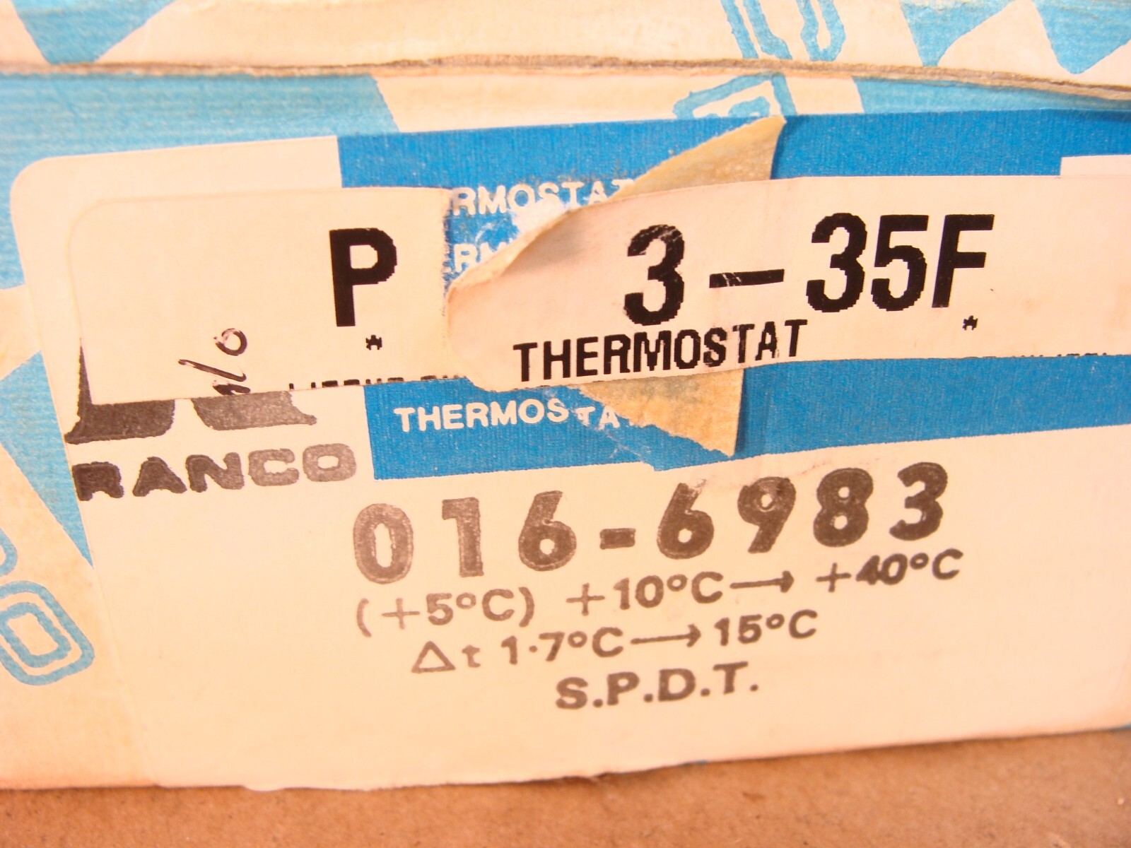 NEW RANCO 016-6983 thermostat