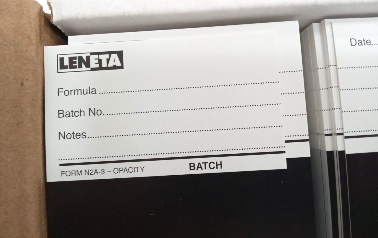 LENETA N2A-3-1 OPACITY CHART 2 3/4″ X 10″ (6 BOXES PER CASE)