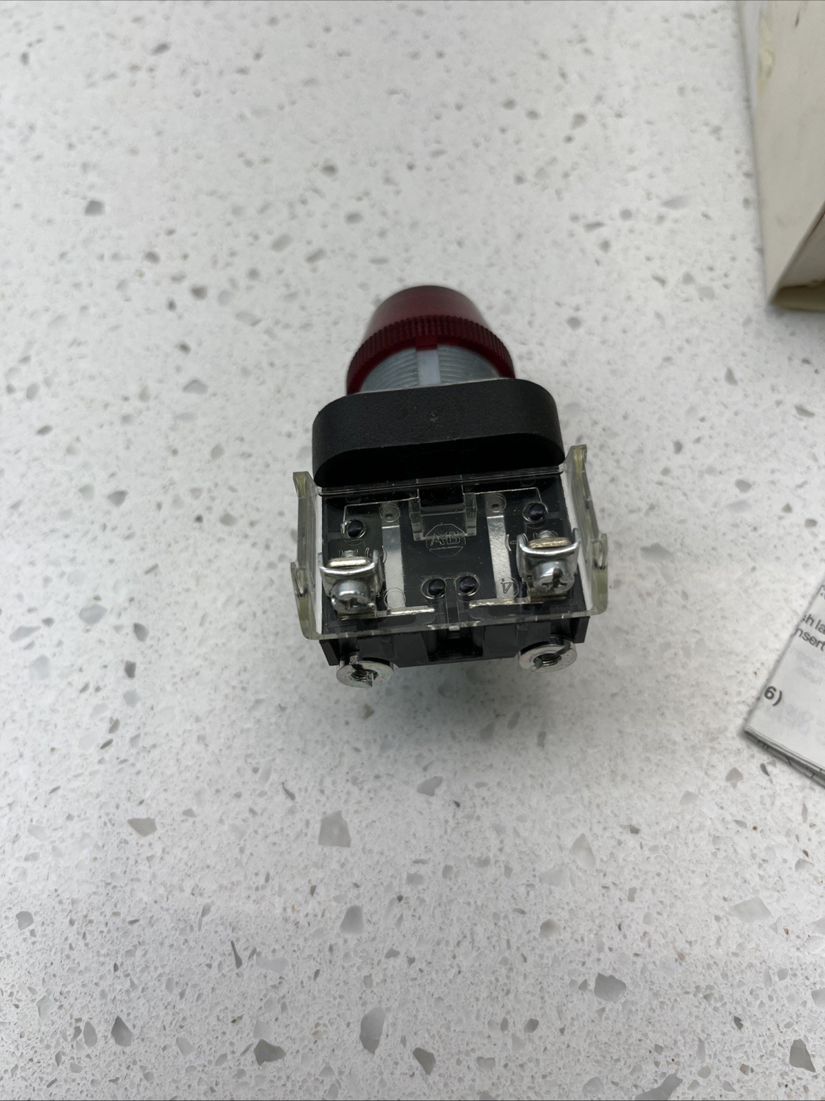 ALLEN BRADLEY 800T-Q10R PILOT LIGHT RED 120V FULL VOLTAGE SERIES T NIB