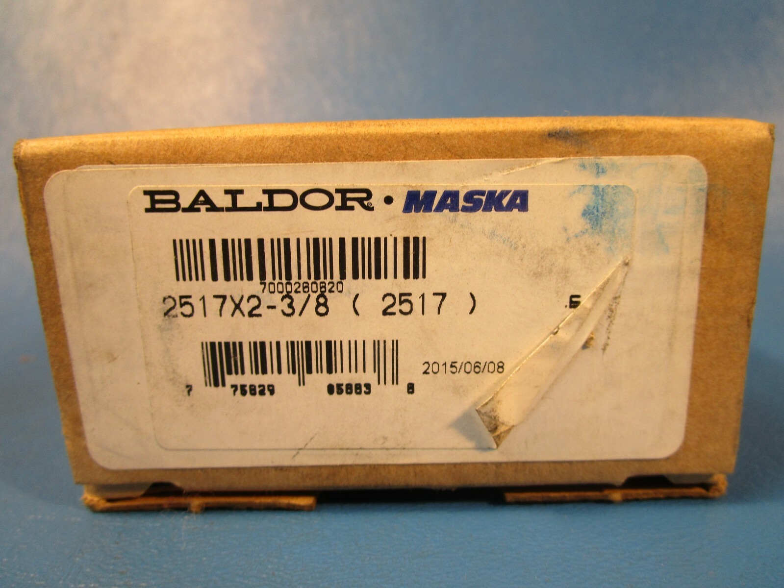 Maska, 2517 x 2 3/8, 2-3/8″ Bore, Taper Lock Bushing, Keyway (Baldor Dodge)
