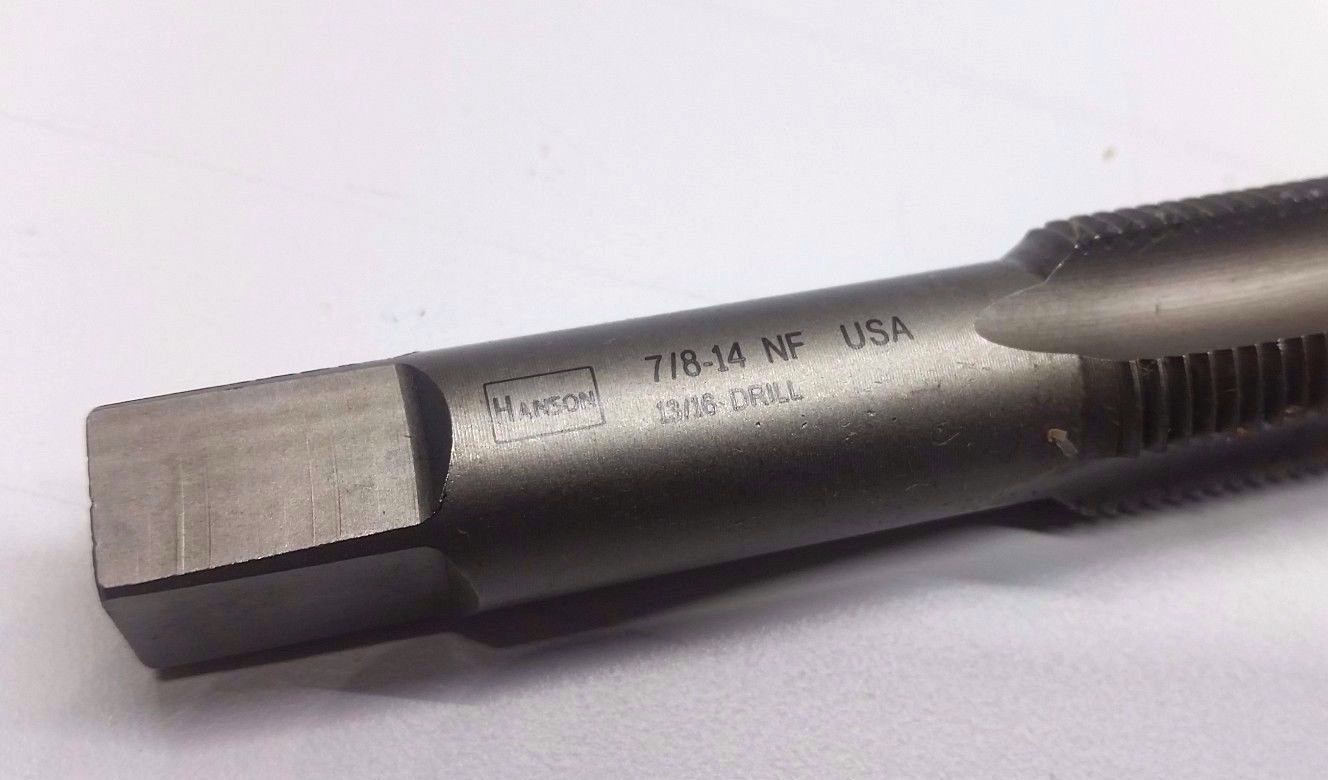 Hanson 7/8-14 NF 13/16 Drill High Carbon Steel New
