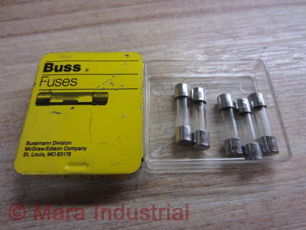 Bussmann GMA-1/20 Buss Fuse GMA120 (Pack of 5)