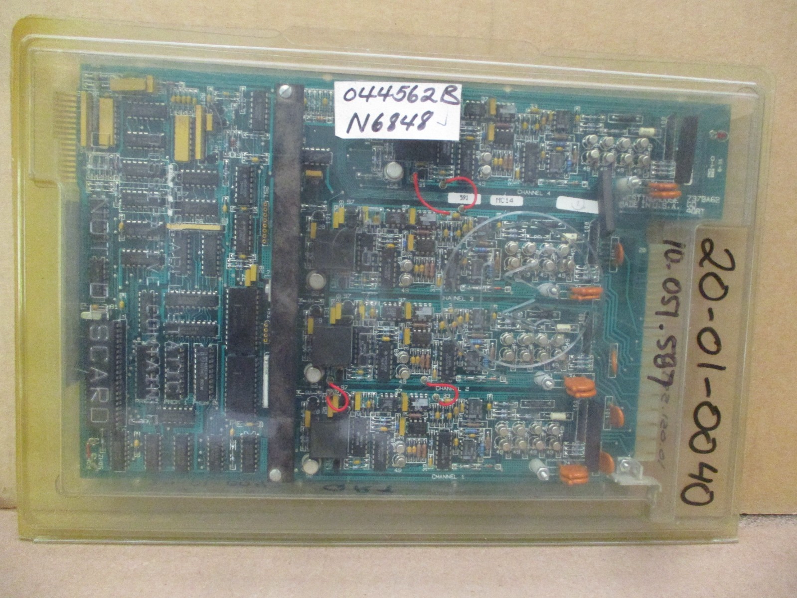 Westinghouse PCPR-1-0 7379A62 G01 SUB T 4QRT1 53062HI