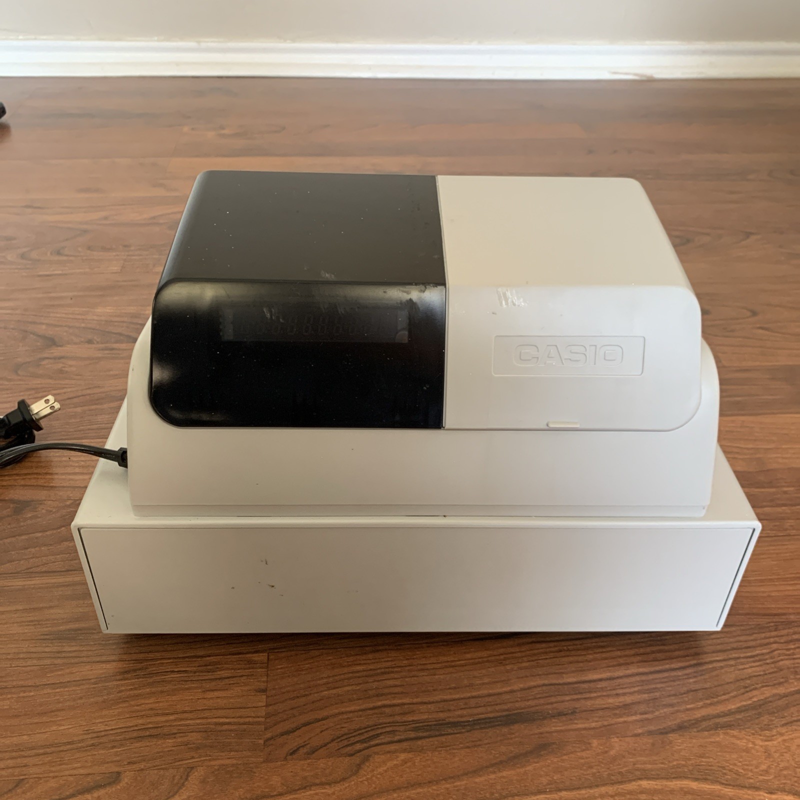 CASIO PCR-265 ELECTRONIC CASH REGISTER NO KEYS