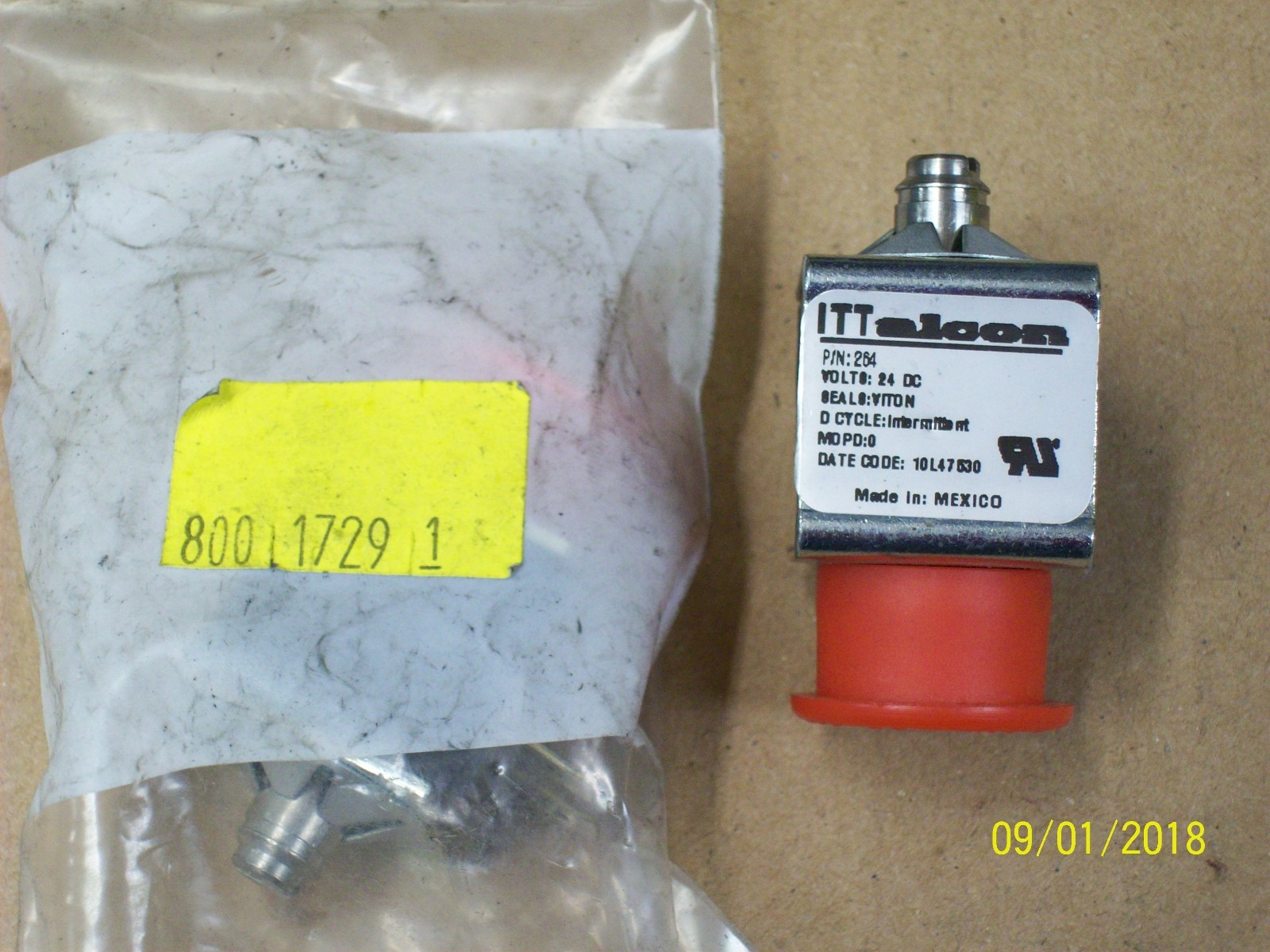 NEW ITT ALCON Solenoid 264 24V DC