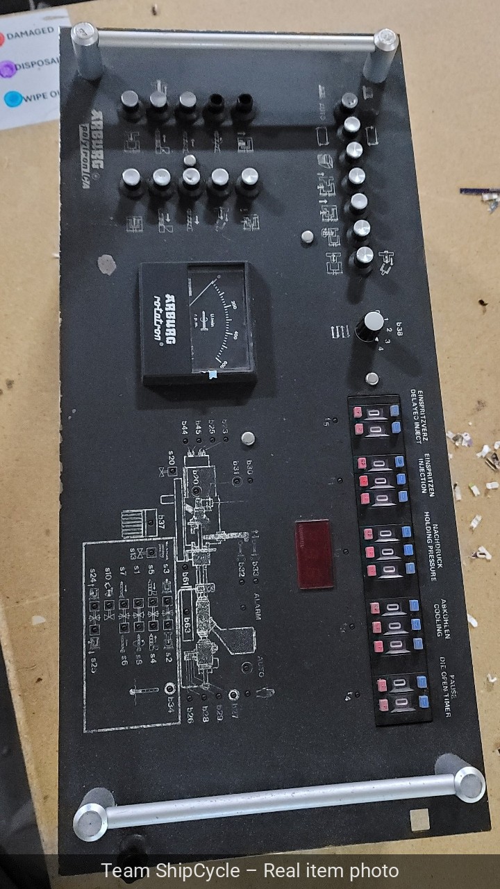 ARBURG 025350 POLYTRONICA CONTROL PANEL 4003 Or 41780 Nice Shape Used G2U