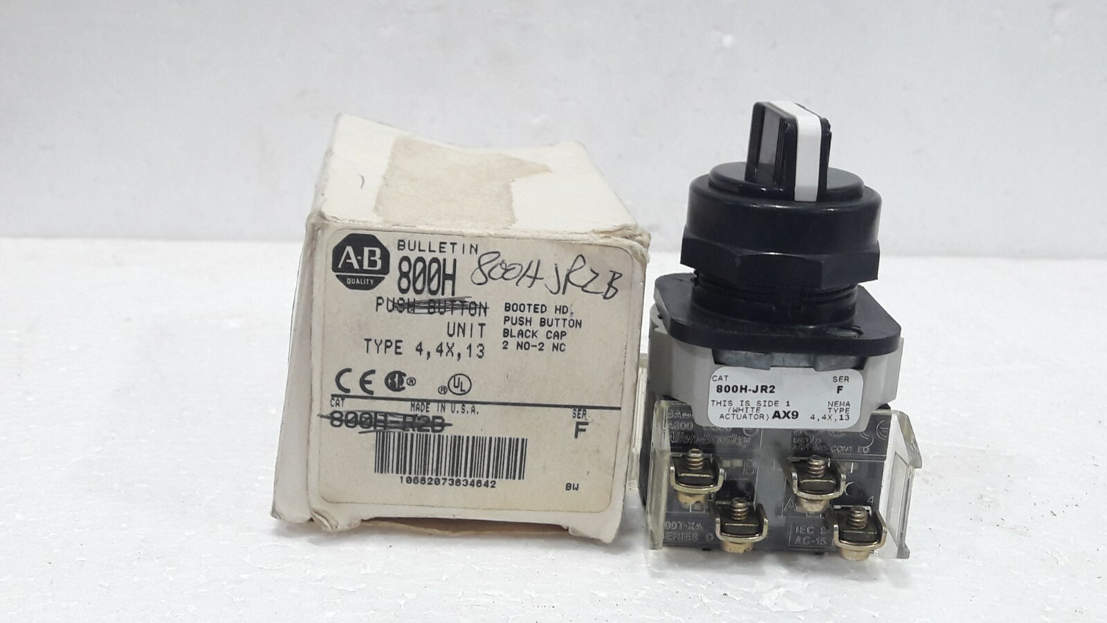 AB 800H-JR2 Ser F Nema Type 4,4X,13 A600 Q600