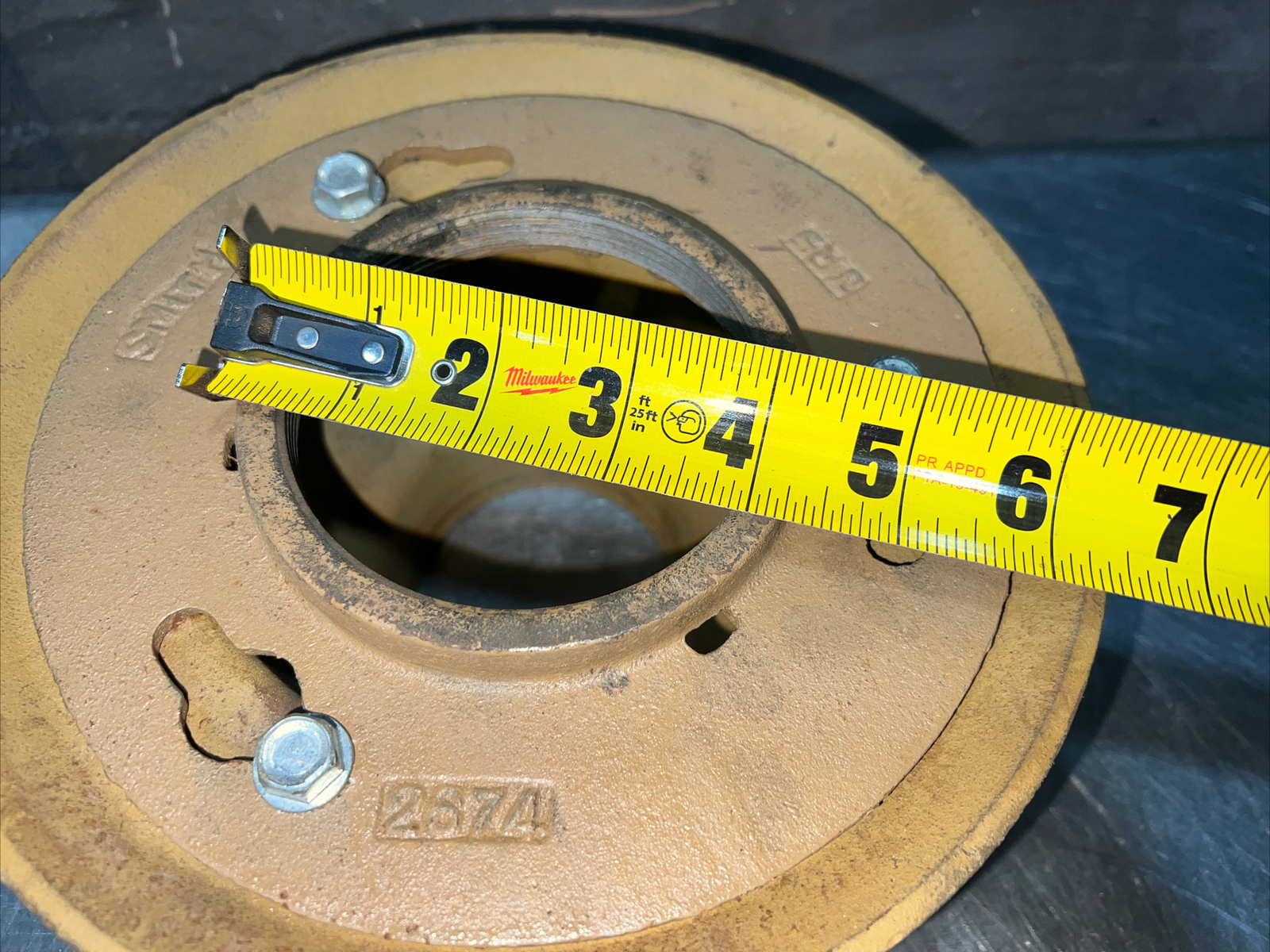 JAY R. SMITH MFG. CO Floor Drain Body 9213 Nos Surplus. ID 3