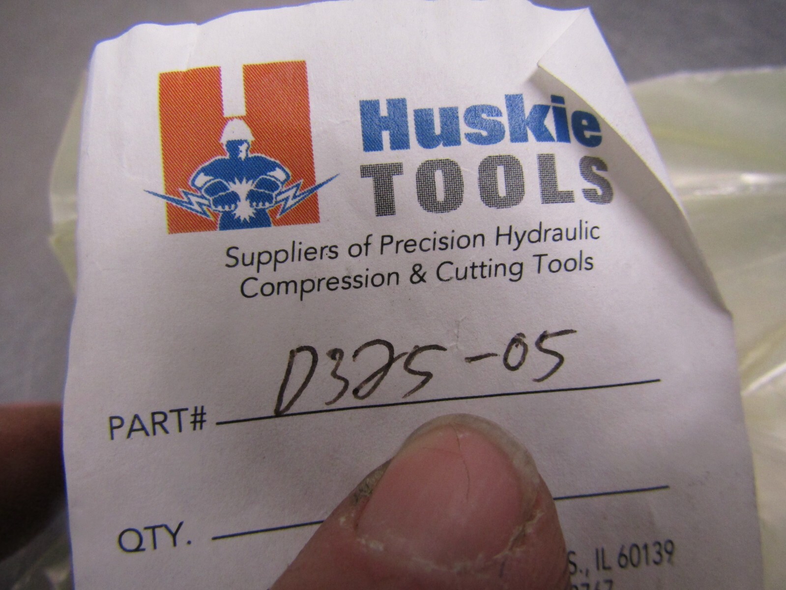 Izumi Crimper 16.78-26.66 #22 Bottom Die Huskie Tools D325-05