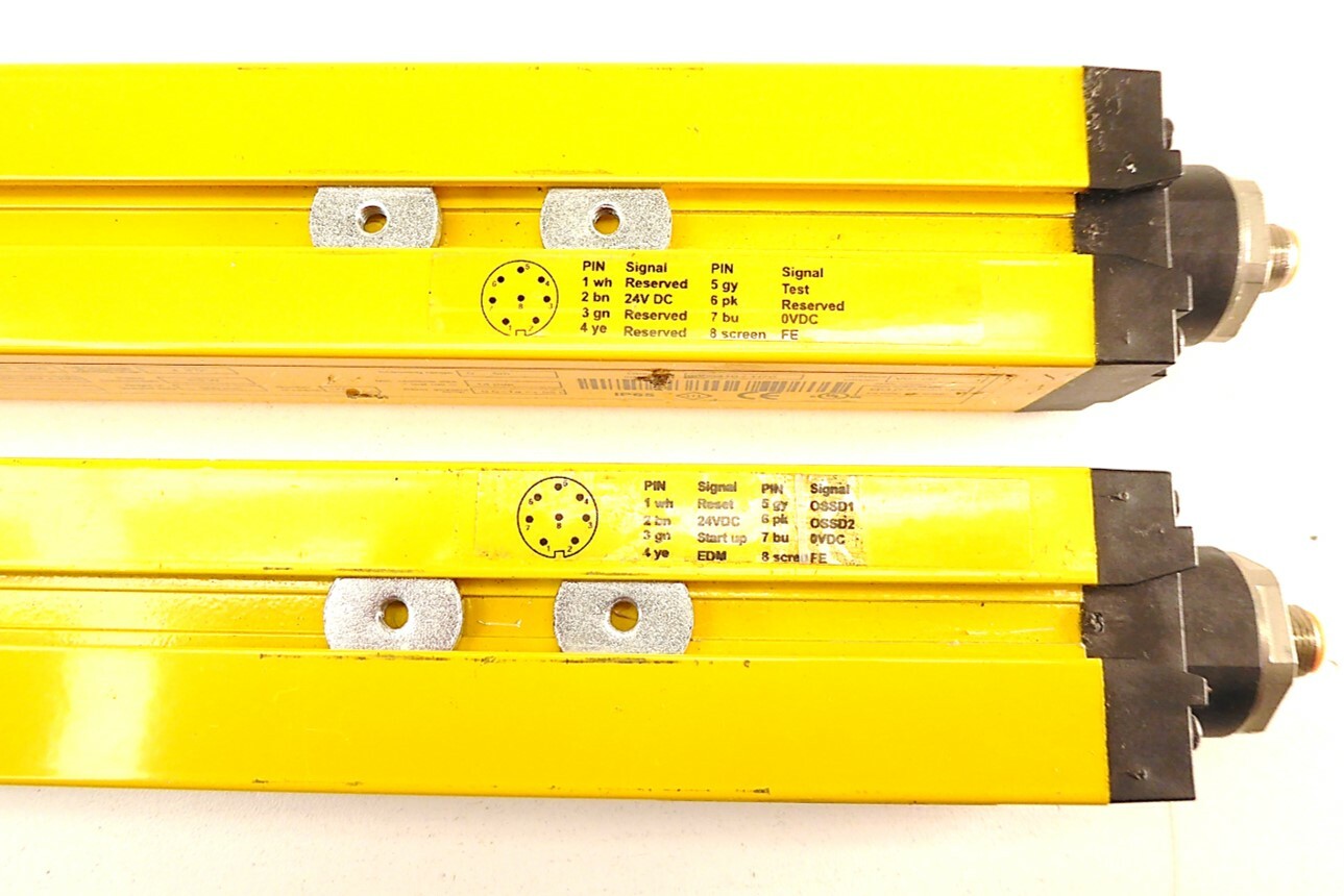 Sick C4000 Light Curtain Set C40S-0901AA300 Emitter & C40S-0901AG300 Receiver