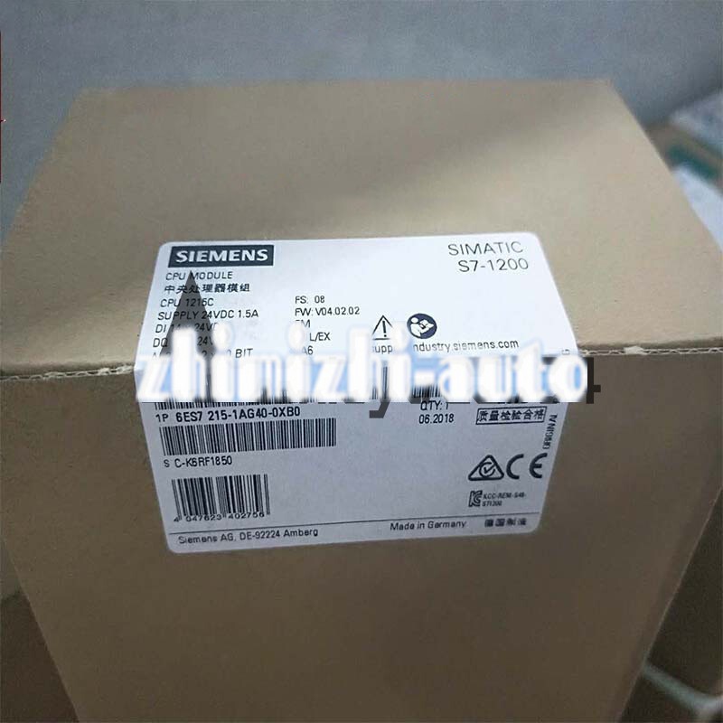 ONE NEW SIEMENS 6ES7215-1AG40-0XB0 DC 6ES7 215-1AG40-0XB0 CPU 1215C