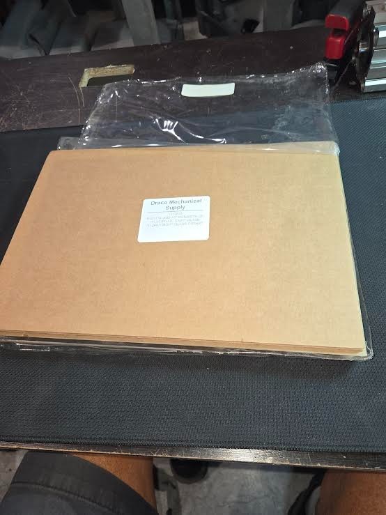 LEXAN 1310635 SIGHT GLASS KIT + GASKET DRACO 24SH 8-15/16″ X 12-15/16″ NEW $199