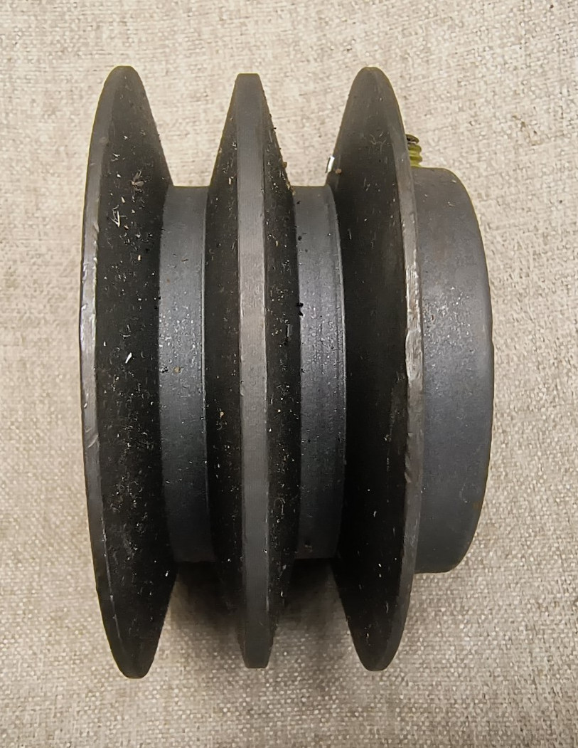 6609 Maurey (2AK32X5/8) V-Belt Pulley 3.25 Dia, 2 Groove, 5/8 Bore, 3L/4L, O/A