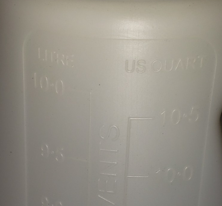 Oil Safe 101010 Fluid Storage Container, Drum, 10 L / 10.5 Q Capacity, 13.7 in