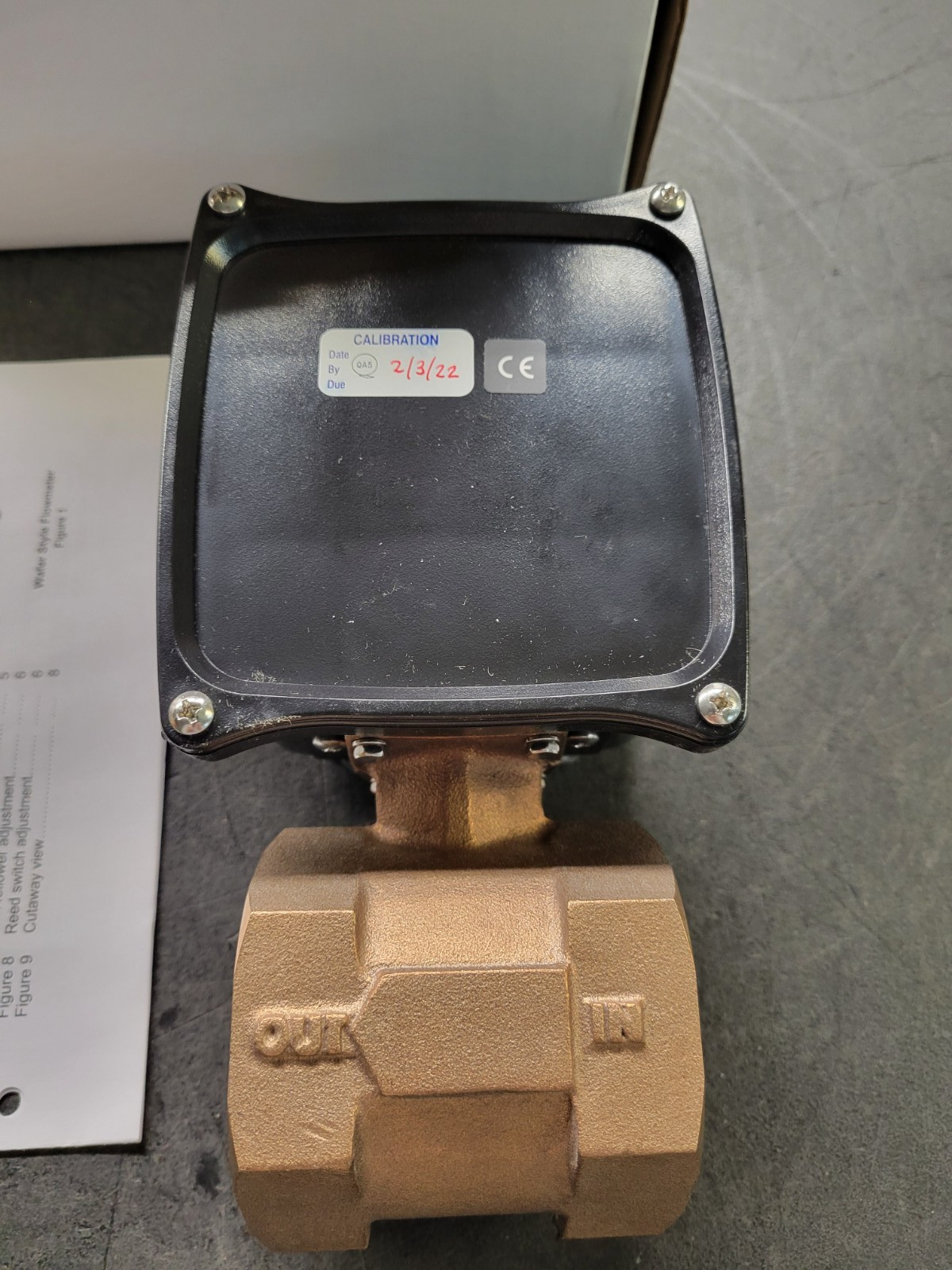 RCM Industries 2-71-R-100 Flow Meter.
