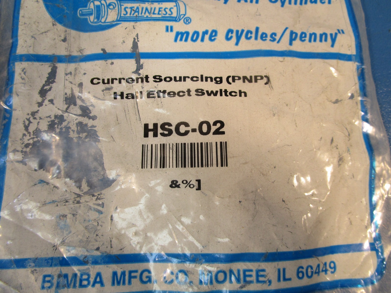 BIMBA HSC-02, SOLID STATE MAGNETIC REED SWITCH
