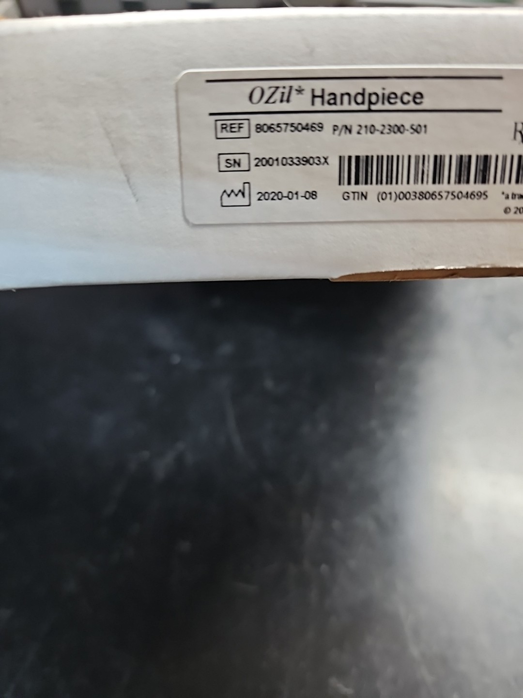 Renewed Alcon Infiniti Ozil Phaco Handpiece Ref 8065750469 6M Warranty